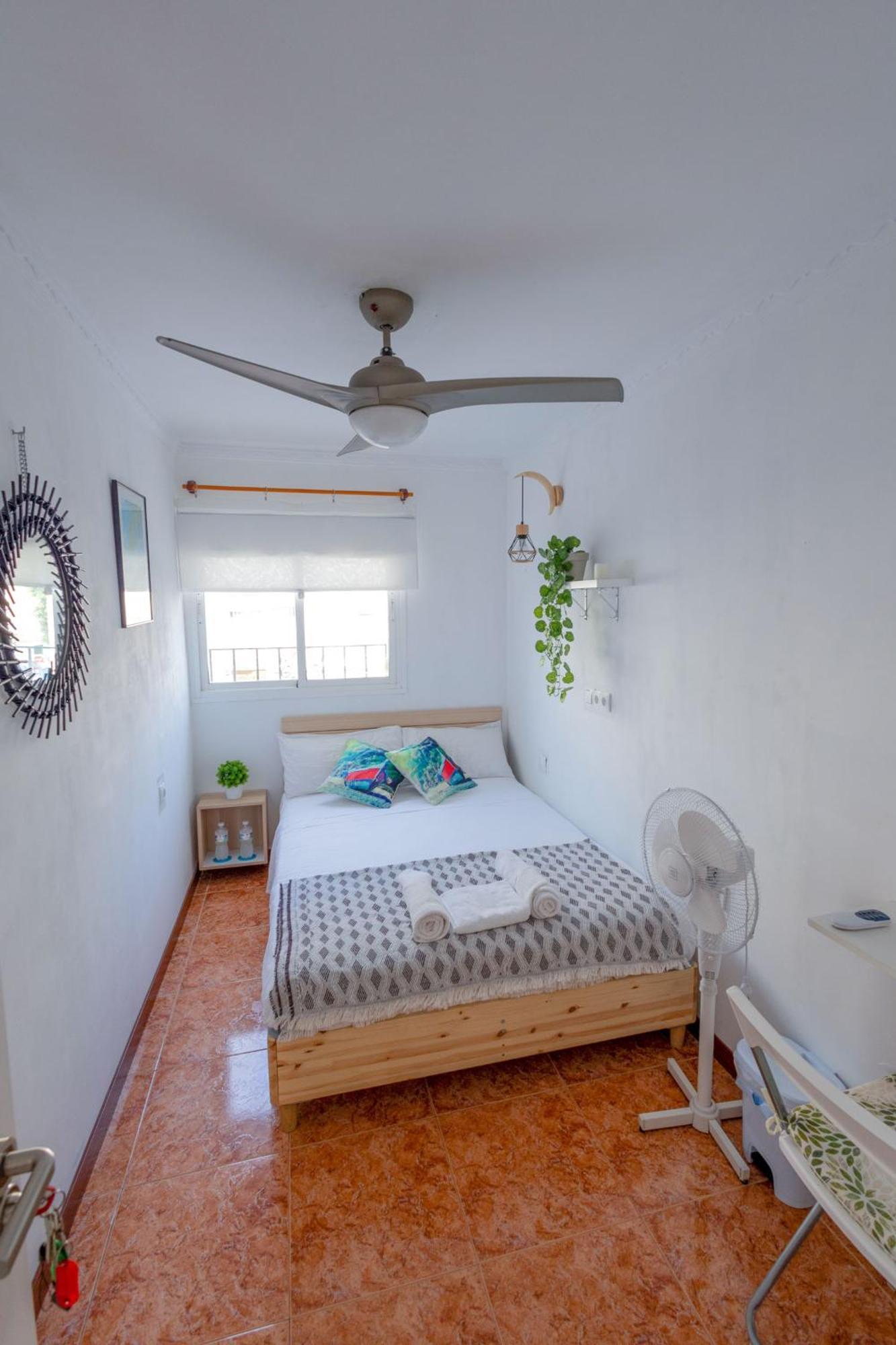 Séjour chez l'habitant Cama Matrimonio Piso Compartido